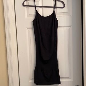 NEVER WORN Blanqi Maternity Black Slip Dress L/XL